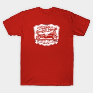 Little Saint Nick (White on Red) T-Shirt